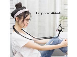 Flexible Mobile Phone Holder Hanging Neck Lazy Necklace Bracket Bed 360 Degree Smartphone Holder Stand Universal Flexible Mobile Phone Holder Hanging Neck Lazy Necklace Bracket Bed 360 Degree Smartphone Holder Stand Universal