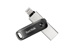  SanDisk iXpand Flash Drive 64GB for iPhone and iPad,  Black/Silver, (SDIX30N-064G-GN6NN) : Electronics