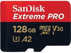 SanDisk Extreme PRO 4K Ultra HD 128G 128GB 100MB/s Class10 C10 UHS-I U3 V30 A2 MicroSDXC With Adapter for smartphone action cameras drones
