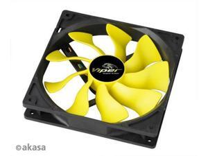 Akasa 4pin PWM Viper S-FLOW 140mm 14cm Case Fan Delivering 30% Higher Airflow Hydro Dynamic Bearing for PC case or heatsink fan Akasa 4pin PWM Viper S-FLOW 140mm 14cm Case Fan Delivering 30% Higher Airflow Hydro Dynamic Bearing for PC case or heatsink fan