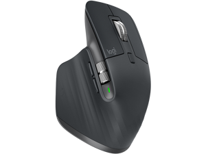 Logitech 2.4 GHz Bluetooth MX Master 3 Advanced Wireless Mouse workflow 4000 DPI Sensor MICE EASY-SWITCH ENABLED UP TO 3 device for Windows® and macOS