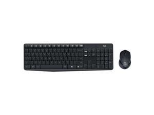 Logitech 2.4 GHz Quiet & Durable Wireless Keyboard Mouse Combo - Black Logitech 2.4 GHz Quiet & Durable Wireless Keyboard Mouse Combo - Black