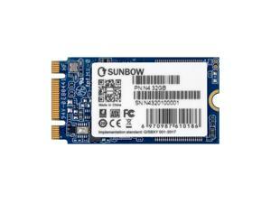 TC-SUNBOW M.2 SSD NGFF N4 2242mm N8 2280mm Internal Solid State Drive Disk 120GB 240GB External Cache for Ultrabook Desktop PCs and Mac Pro(N4 32GB)
