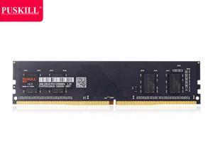 PUSKILL Desktop Ram Memory 4GB Ram DDR4 2400 MHz RAM 1.2V 288 Pin Unbuffered DIMM Memory Modules Chips DDR4 2400 (PC4 19200) for Intel AMD System Desktop Computer PUSKILL Desktop Ram Memory 4GB Ram DDR4 2400 MHz RAM 1.2V 288 Pin Unbuffered DIMM Memory Modules Chips DDR4 2400 (PC4 19200) for Intel AMD System Desktop Computer