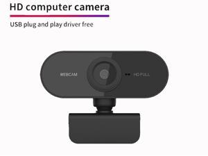 Webcam 1080P Full HD Web Cam  Auto Focus Mini Web Camera with Microphone USB Cameras for Mac Lenovo Skype Youtube Computer Laptop