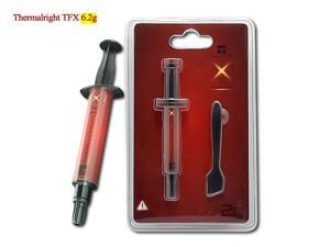 Thermalright TFX Thermal Compound Paste 6.2 g 14.3 W/Mk, Carbon Based High Performance Heatsink Paste CPU for All Coolers Interface Material with Tool Thermalright TFX Thermal Compound Paste 6.2 g 14.3 W/Mk, Carbon Based High Performance Heatsink Paste CPU for All Coolers Interface Material with Tool