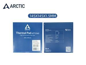 Arctic Cooling Thermal Pad APT2560 High Thermal Conductivity Insulating Silicone Paste Pads 6.0 W/mK High Performance Gap Filler-Blue 145×145×1.5mm Arctic Cooling Thermal Pad APT2560 High Thermal Conductivity Insulating Silicone Paste Pads 6.0 W/mK High Performance Gap Filler-Blue 145×145×1.5mm