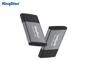 KingDian Portable SSD 120GB 250GB 500GB 1TB External SSD USB3.0 Type C External Solid State Hard Drive For Laptop Desktop(P10 500GB)