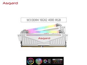 Asgard W3 Series ARGB 32GB Kit (2x16GB) 4000MHz(PC4-32000) CL16-16-16-36 DDR4 DIMM XMP2.0  B Die Particles 288pin RAM DDR4 Desktop Memory For Desktop Computer Dual Channel