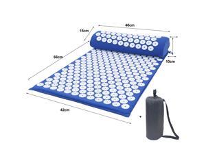 Massager Cushion Massage Yoga Mat Acupressure Mat Relieve Stress Back Body Pain Spike Acupuncture Mat with Pillow Massager Cushion Massage Yoga Mat Acupressure Mat Relieve Stress Back Body Pain Spike Acupuncture Mat with Pillow