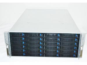 4U Rackmount Server Case with 24 Hot-Swappable SATA/SAS Drive Bays 12GB Expansion Chip Backplane 4U Rackmount Server Case with 24 Hot-Swappable SATA/SAS Drive Bays 12GB Expansion Chip Backplane