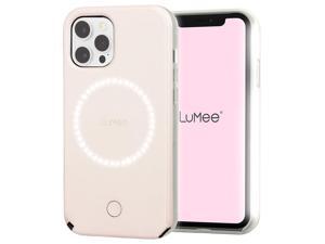 LuMee HALO by Case-Mate - Light Up Selfie Case for iPhone 12 and iPhone 12 Pro (5G) - Front & Rear Illumination - 6.1 Inch - Millennial Pink LuMee HALO by Case-Mate - Light Up Selfie Case for iPhone 12 and iPhone 12 Pro (5G) - Front & Rear Illumination - 6.1 Inch - Millennial Pink
