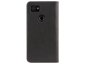 Case-Mate Wallet Folio Series Leather Case Cover for Google Pixel 2 XL - Black Case-Mate Wallet Folio Series Leather Case Cover for Google Pixel 2 XL - Black