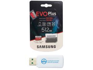 Samsung 512GB Evo+ Class 10 MicroSD Memory Card for Samsung Tablet Works with Galaxy Tab Active Pro, Tab S6 Lite, Tab A 8.4 2020 (MB-MC512HA) Bundle with (1) Everything But Stromboli Micro Card Reader Samsung 512GB Evo+ Class 10 MicroSD Memory Card for Samsung Tablet Works with Galaxy Tab Active Pro, Tab S6 Lite, Tab A 8.4 2020 (MB-MC512HA) Bundle with (1) Everything But Stromboli Micro Card Reader