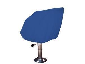 Taylor Made Helm/Bucket/Fixed Back Boat Seat Cover - Rip/Stop Polyester Navy Taylor Made Helm/Bucket/Fixed Back Boat Seat Cover - Rip/Stop Polyester Navy