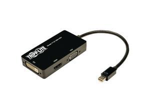 Tripp Lite P137-06N-Hdv Mini Displayport To Vga/Dvi/Hdmi All-In-One Adapter/Conv Tripp Lite P137-06N-Hdv Mini Displayport To Vga/Dvi/Hdmi All-In-One Adapter/Conv