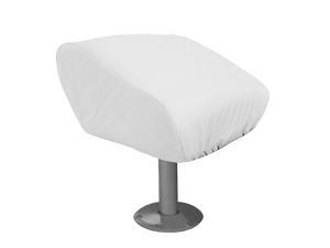 Taylor Made Folding Pedestal Boat Seat Cover - Vinyl White Taylor Made Folding Pedestal Boat Seat Cover - Vinyl White