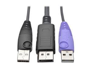 Tripp Lite DisplayPort USB Server Interface Unit w/Virtual Media & CAC Support B064 KVM Switches (B055-001-UDP) Tripp Lite DisplayPort USB Server Interface Unit w/Virtual Media & CAC Support B064 KVM Switches (B055-001-UDP)