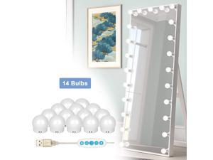 14 bulb hollywood mirror