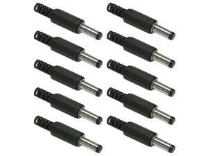 10 Pcs 2.1/5.5mm DC 12V Power Supply Cable Cord Male Plug Adapter Connector 10 Pcs 2.1/5.5mm DC 12V Power Supply Cable Cord Male Plug Adapter Connector