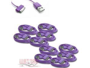 10X 3FT USB 30PIN RED CABLE DATA CHARGER FOR GALAXY TAB 7.0 PLUS 8.9 10.1 