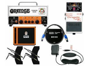 Orange Amplifiers Terror Bass + OBC115 Cabinet + Tuner + Power Supply + Cables Orange Amplifiers Terror Bass + OBC115 Cabinet + Tuner + Power Supply + Cables