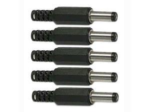 5 Pcs 2.1/5.5mm DC 12V Power Supply Cable Cord Male Plug Adapter Connector 5 Pcs 2.1/5.5mm DC 12V Power Supply Cable Cord Male Plug Adapter Connector