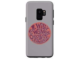 Galaxy S9 Willy Wonka and the Chocolate Factory Circle Logo Case
