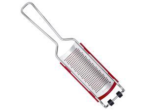 triangle Germany Fine Grater with Removable Catcher, Professional-Grade, Ultra Sharp Stainless Steel Blades Finely Shred, Innovative Compact Design Minimizes Waste and Messes triangle Germany Fine Grater with Removable Catcher, Professional-Grade, Ultra Sharp Stainless Steel Blades Finely Shred, Innovative Compact Design Minimizes Waste and Messes