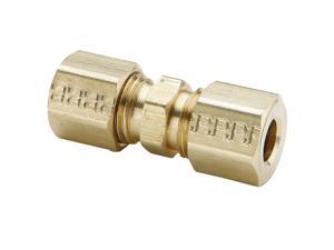 Parker Hannifin 164PLP-4 Prestolok PLP Nickel Plated Brass Union Tee Push-to-Connect Fitting 1/4 Push-to-Connect Tube x 1/4 Push-to-Connect Tube 