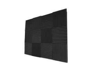 12PK Acoustic Panels Studio Foam Wedges 12x12 Soundproofing Acoustic Treatments 12PK Acoustic Panels Studio Foam Wedges 12x12 Soundproofing Acoustic Treatments