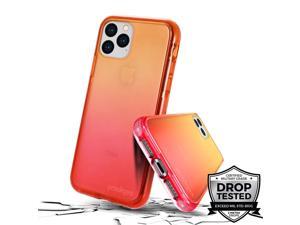 Prodigee Apple iPhone 11 Pro Case - Orange Pink | Safetee Flow Series | 2 Meters Military Grade Drop Tested | Scratch Resistant | Shockproof iPhone 11 Pro Phone Case Cover - 5.8 inch
