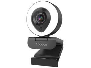 Webcam Streaming 1080P Full HD with Dual Microphone and Ring Light, Aoboco USB Pro Web Camera Stream for Mac Windows Laptop Twitch Xbox One Skype YouTube OBS Xsplit Webcam Streaming 1080P Full HD with Dual Microphone and Ring Light, Aoboco USB Pro Web Camera Stream for Mac Windows Laptop Twitch Xbox One Skype YouTube OBS Xsplit