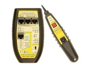 Triplett Byte Brothers LAN Cable Tester RJ45 CAT5 CAT6 Base-T for Hubs, Switches, PCs, and Cables with 4 Tests: Advertised Speed and PoE, Negotiated Speed and PoE, Test Cables, Trace Cables (TVR10/10 Triplett Byte Brothers LAN Cable Tester RJ45 CAT5 CAT6 Base-T for Hubs, Switches, PCs, and Cables with 4 Tests: Advertised Speed and PoE, Negotiated Speed and PoE, Test Cables, Trace Cables (TVR10/10