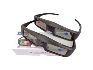 2X 3D Active Shutter Glasses Rechargeable - Sintron ST07-BT for RF 3D TV, 3D Glasses for Sony, Panasonic, Samsung 3D TV, Epson 3D projector, Compatible with TDG-BT500A TDG-BT400A TY-ER3D5MA TY-ER3D4MA