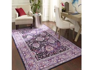Mohawk Home Marshall Purple Area Rug, 5x8, Mohawk Home Marshall Purple Area Rug, 5x8,