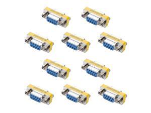 DB9 Mini Gender Changer - iGreely 10Pack 9 Pin RS-232 DB9 Female to Female Serial Cable Coupler Adapter DB9 Mini Gender Changer - iGreely 10Pack 9 Pin RS-232 DB9 Female to Female Serial Cable Coupler Adapter
