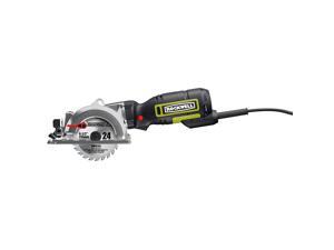 Rockwell RK3441K 4-1/2” Compact Circular Saw, 5 amps, 3500 rpm with Dust Port and Accessory Kit Rockwell RK3441K 4-1/2” Compact Circular Saw, 5 amps, 3500 rpm with Dust Port and Accessory Kit