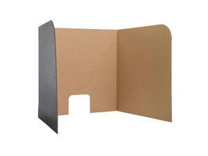 Flipside FLP61857 Computer Lab Privacy Screen, Small, 20" Height, 22" Width, 20" Length, Gray/Brown (Pack of 12) Flipside FLP61857 Computer Lab Privacy Screen, Small, 20" Height, 22" Width, 20" Length, Gray/Brown (Pack of 12)