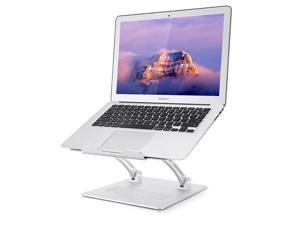 Laptop Stand Ventilated Portable Ergonomic Notebook Riser, Multi-Angle Adjustable Portable Anti-Slip Mount with MacBook, Air, Pro, Dell XPS, Samsung, Alienware All Laptops 10-17.3" - Silver… Laptop Stand Ventilated Portable Ergonomic Notebook Riser, Multi-Angle Adjustable Portable Anti-Slip Mount with MacBook, Air, Pro, Dell XPS, Samsung, Alienware All Laptops 10-17.3" - Silver…