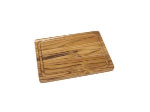 Lipper International 7215 Teak Wood Edge Grain Kitchen Cutting and Serving Board, Small, 12" x 9" x 5/8" Lipper International 7215 Teak Wood Edge Grain Kitchen Cutting and Serving Board, Small, 12" x 9" x 5/8"