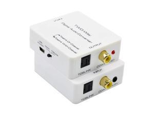 Musou Digital Optical to Coaxial Converter and Coax to Optical Toslink Converter Adapter,Bi-Directional Coax Optical Switch Digital Audio Converter Musou Digital Optical to Coaxial Converter and Coax to Optical Toslink Converter Adapter,Bi-Directional Coax Optical Switch Digital Audio Converter