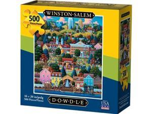 Dowdle Jigsaw Puzzle - Winston Salem - 500 Piece Dowdle Jigsaw Puzzle - Winston Salem - 500 Piece