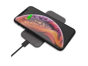 myCharge Wireless Charger 10W Qi Fast Charge Slim Wireless Charging Pad for Apple iPhone 11, 11 Pro/Max, XS/Max, XR, X, 8/Plus & Android for Samsung Galaxy S20, 10, 8, Note, Edge - Black myCharge Wireless Charger 10W Qi Fast Charge Slim Wireless Charging Pad for Apple iPhone 11, 11 Pro/Max, XS/Max, XR, X, 8/Plus & Android for Samsung Galaxy S20, 10, 8, Note, Edge - Black