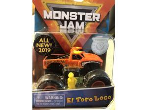 MJ 2019 Spin Master El Toro Loco Monster Jam Diecast 1:64 Scale MJ 2019 Spin Master El Toro Loco Monster Jam Diecast 1:64 Scale