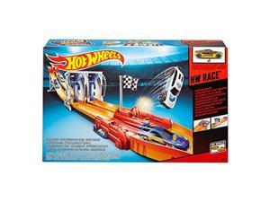 hot wheels dual race super launch speed track playset