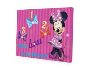 Disney Minnie Mouse LED Canvas Wall Art, 15.75-Inch x 11.5-Inch Disney Minnie Mouse LED Canvas Wall Art, 15.75-Inch x 11.5-Inch
