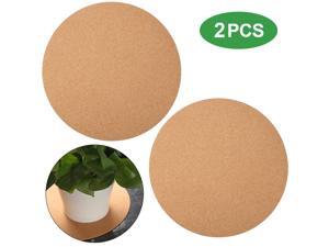 2 Packs 12 Inch Cork Coaster Round Cork Mat Soft Corkboard Mat Absorbent Planter Saucers for Kitchen Hot Pads, Pots, Pans, and Kettles and DIY Crafts Supplies 2 Packs 12 Inch Cork Coaster Round Cork Mat Soft Corkboard Mat Absorbent Planter Saucers for Kitchen Hot Pads, Pots, Pans, and Kettles and DIY Crafts Supplies