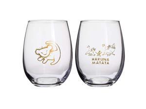 Disney Classics Collectible Stemmless Wine Glass Sets - 16 Ounces - Set of 2 (Lion King) Disney Classics Collectible Stemmless Wine Glass Sets - 16 Ounces - Set of 2 (Lion King)