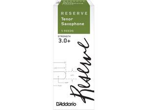 DAddario Reserve Tenor Saxophone Reeds, Strength 3.0+, 5-pack DAddario Reserve Tenor Saxophone Reeds, Strength 3.0+, 5-pack